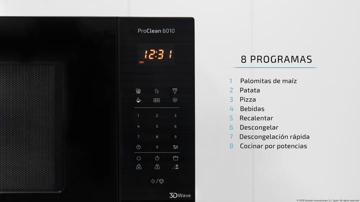Produktbild Cecotec MICROONDAS 23L PROCLEAN 6010 (23 l)