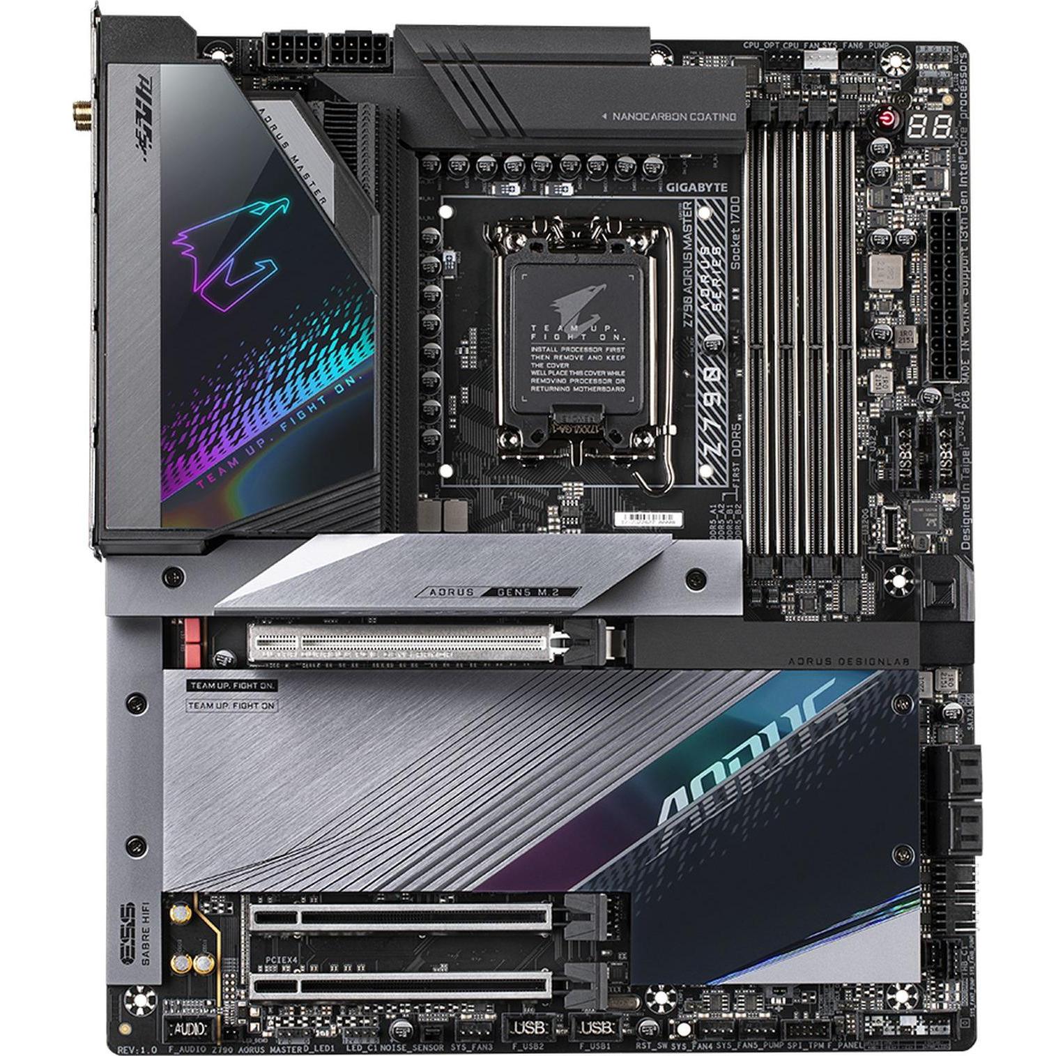 Gigabyte Z790 AORUS MASTER (LGA 1700, Intel Z790, E-ATX), Mainboard