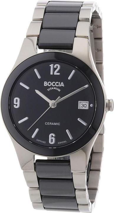 Image du produit Boccia 3189-02 Montre femme céramique titane 32mm 5ATM (Horloge analogique, 32 mm)
