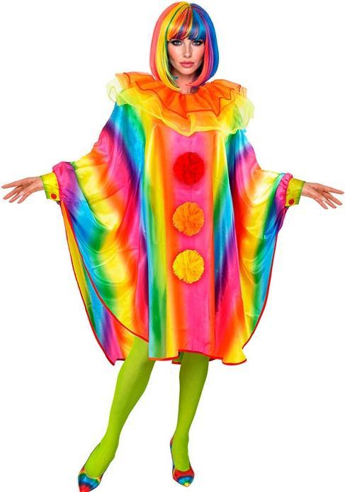 Produktbild Widmann Regenbogen Poncho (One Size)
