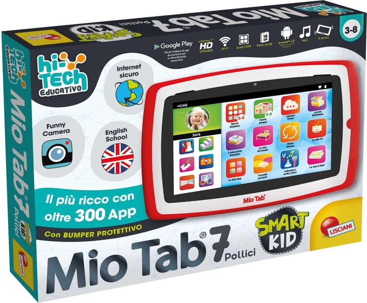 Actual product image Lisciani Hi Tech Educational My Tab 7"Smart Kid (German)