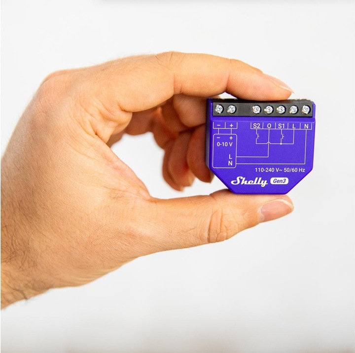 Produktbild Shelly Dimmer 0/1-10V PM Gen3 (Dimmaktor)