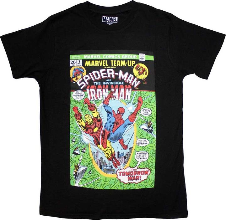 Marvel Comics Spiderman & Iron Man Comic Cover