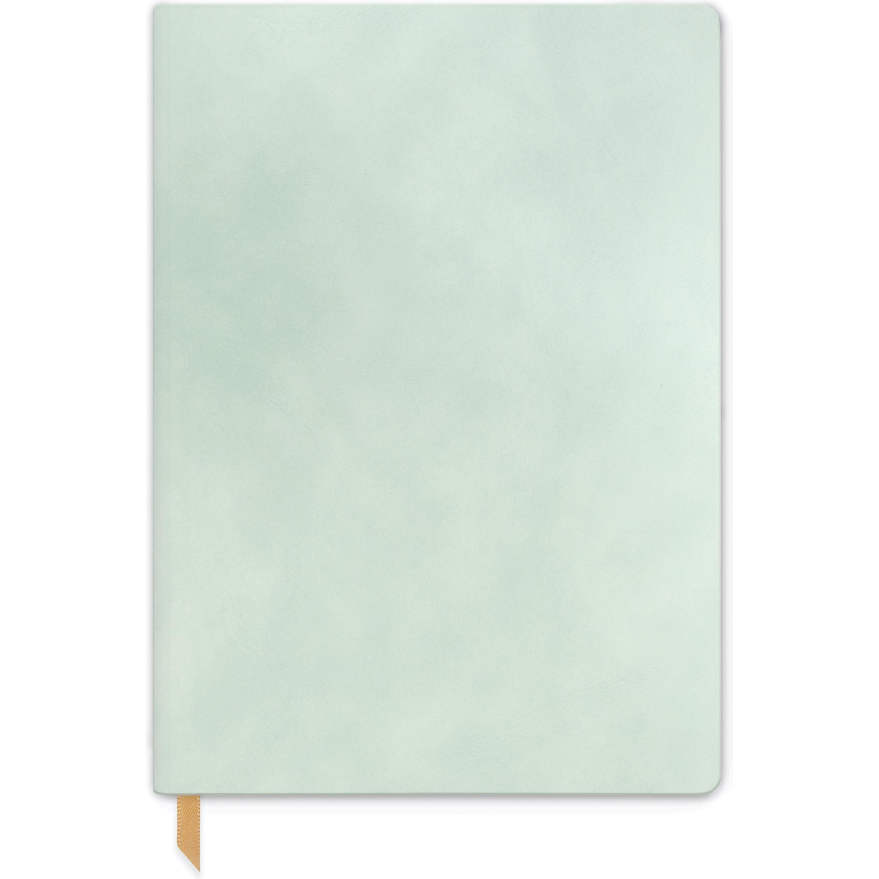 Designworks, Heft + Block, Mint Journal (A5, Liniert, Weicher Einband)