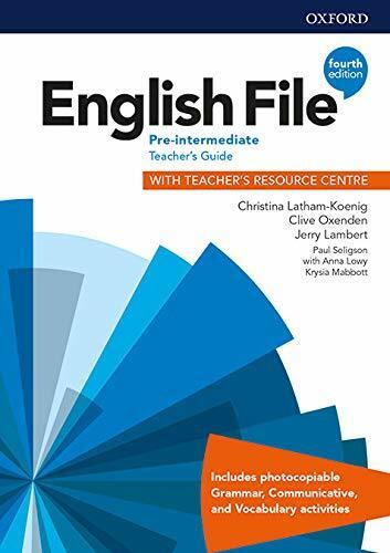 Produktbild English File: Pre-Intermediate: Teacher's Guide with Teacher's Resource Centre (Englisch, Collectif, 2019)
