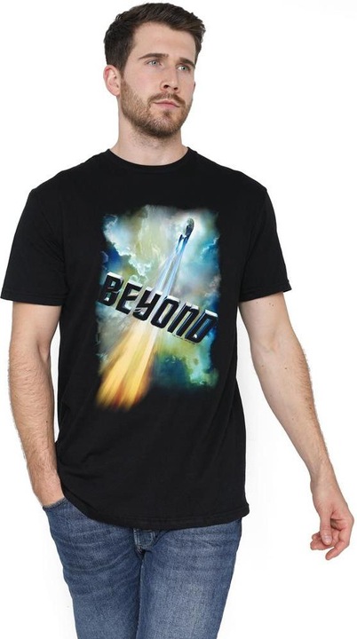 Actual product image Star Trek Beyond Mens Poster T-Shirt (XL)