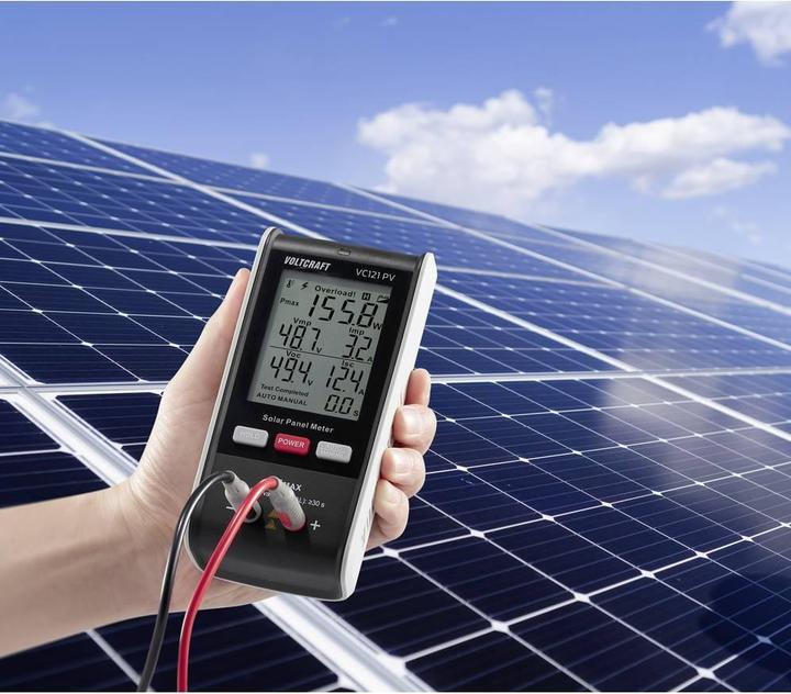 Image du produit Voltcraft VC121 PV Solarenergie-Messgerät