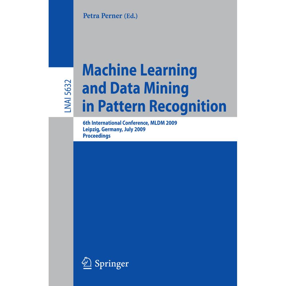 Machine Learning and Data Mining in Pattern Recognition, Fachbücher