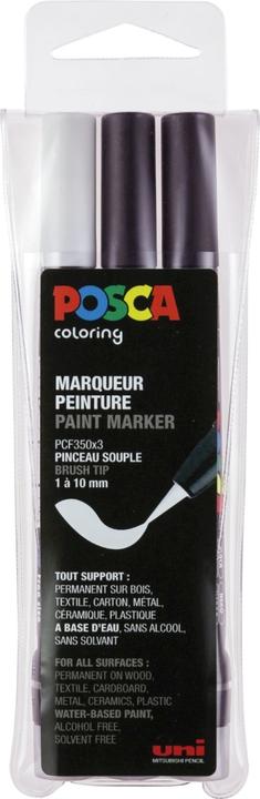 Image du produit Posca Marqueur à pigments PCF-350, étui de 3 pièces (3 x)