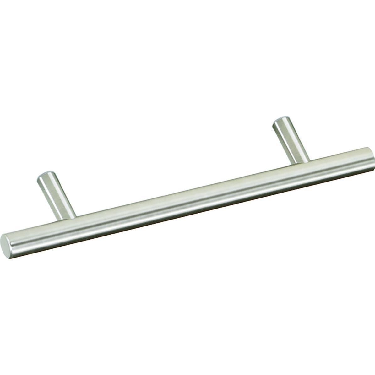 Hettich, Möbelgriff, Möbelgriff Salvia Edelstahl gebürstet 128 mm Ø 10 mm