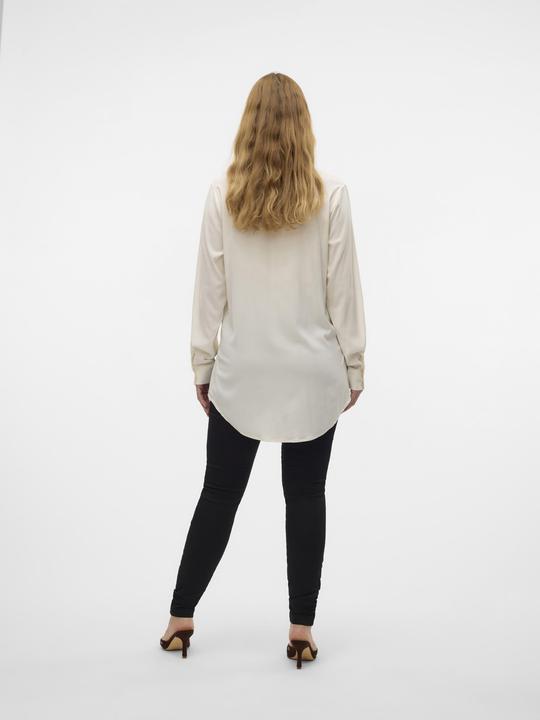 Actual product image Mamalicious Normal geschnitten Hemdkragen Ärmelbündchen mit Knopf Schmale Ärmel Hemd Hemd (L)