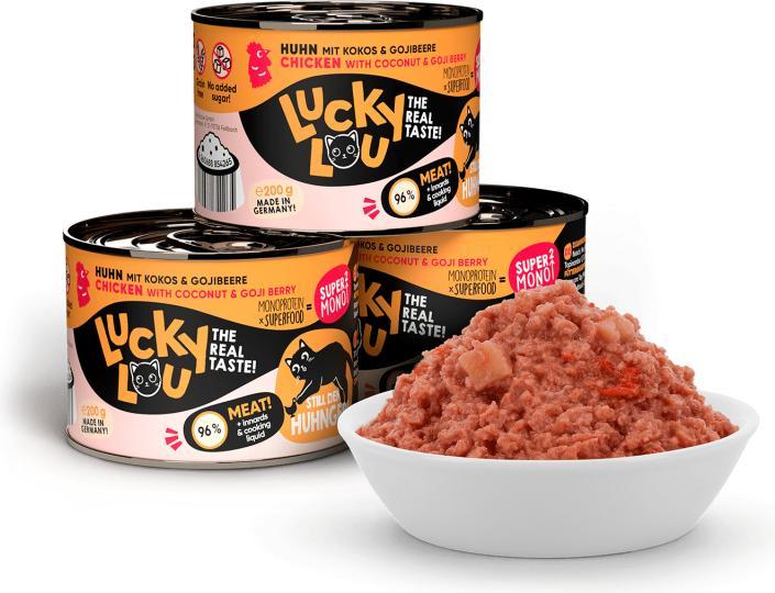 Image du produit Lucky Lou Nourriture humide pour chats (Adulte, 1 pcs, 245 g)