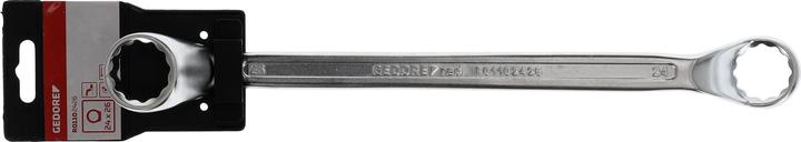 Actual product image Gedore Red red Double ring spanner, AF 24 x 26 mm, L 328 mm, chrome vanadium steel, silver (24 mm, 26 mm)