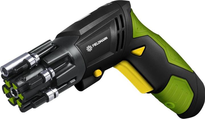 Actual product image Fieldmann Cordless screwdriver FDS 10102-A (Rechargeable battery operated)