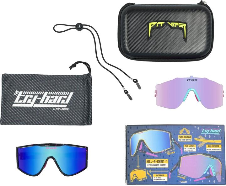 Image du produit Pit Viper The Try-Hard The Hail Sagan (Cat.3, Gris)