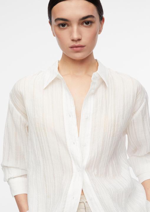 Immagine prodotto Comma Grafisch strukturierte federleichte Lyocell-Bluse (42)