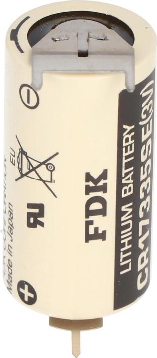 Actual product image Sanyo Battery CR17335SE 3 print terminals, 1 print on +pole, 2 print on -pole (1 pcs., AA, 1800 mAh)