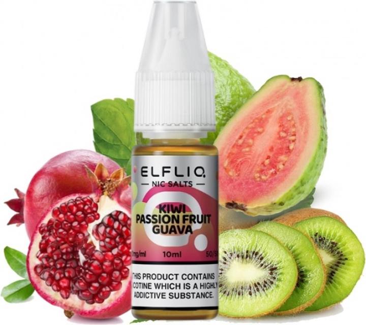 Actual product image Elfbar Elfliq (Kiwi, Passion fruit)
