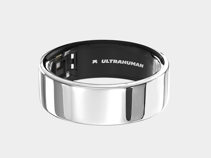 Image du produit Ultrahuman Bague Air- Size-07- Air Silver (7, Espace Argent)