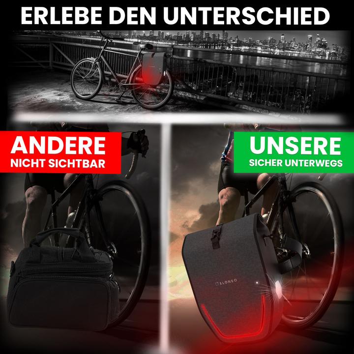 Immagine prodotto Eloneo Borse impermeabili con LED (20 l, Borsa portapacchi)