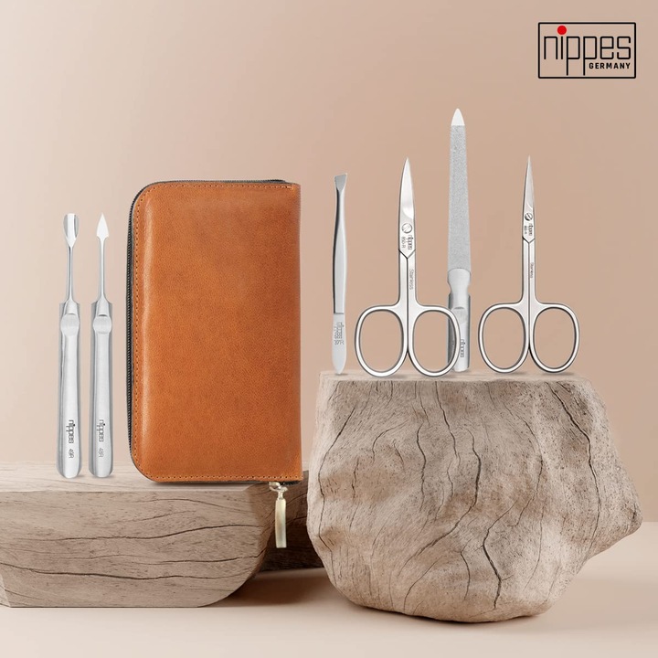 Actual product image Nippes 6-teiliges Maniküre-Set Whiskey