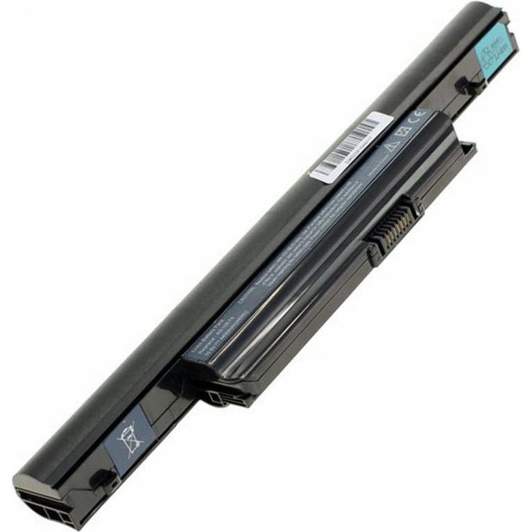 Acer Akku AS01B41, AS10B31, AS10B3E, AS10B51 (6 Zellen, 4400 mAh), Notebook Akku, Schwarz