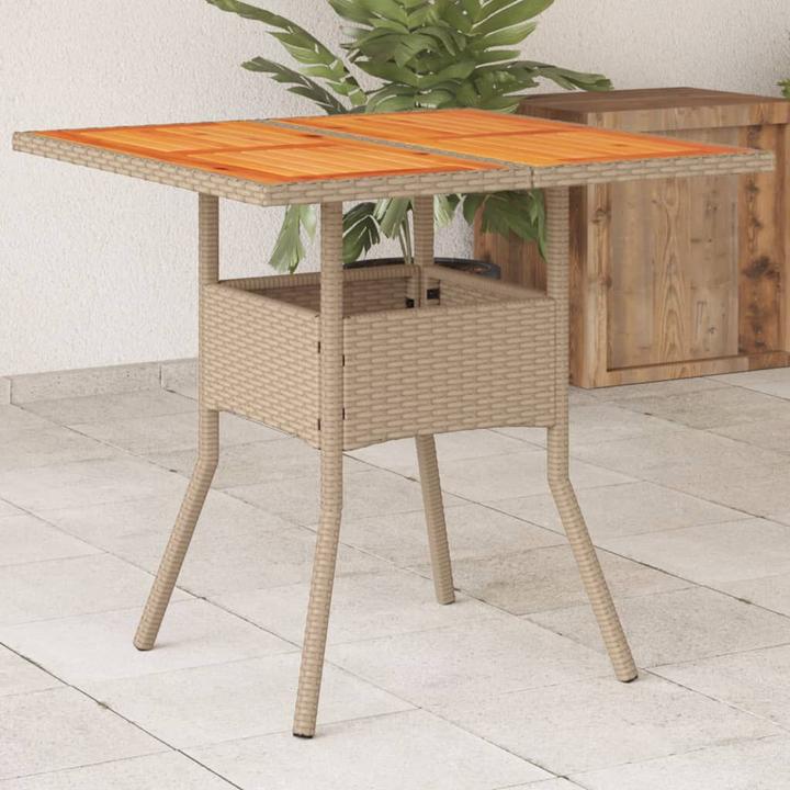 Produktbild vidaXL Gartentisch (80 x 80 x 75 cm)