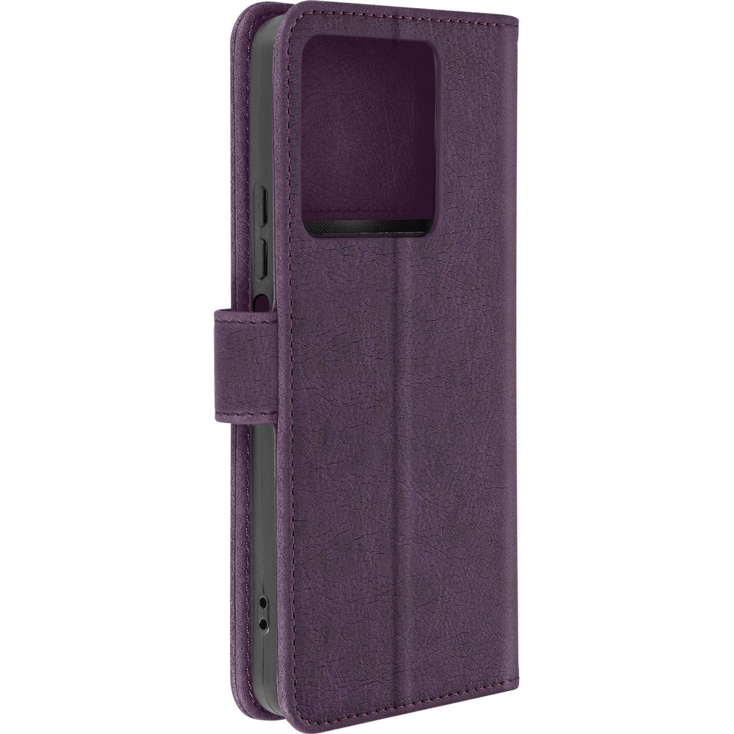Thumbnail - Avizar Chesterfield Wallet Cover Series (Xiaomi Redmi Note 13), Smartphone Hülle, Violett