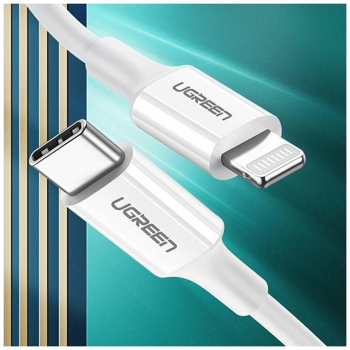Produktbild Ugreen MFi -C auf -Ladekabel (1 m, USB 2.0, 18 W)