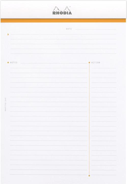 Valeurs nutritives et ingrédients Rhodia Blocs agrafés 80 g Basics (A5, Quadrillé)