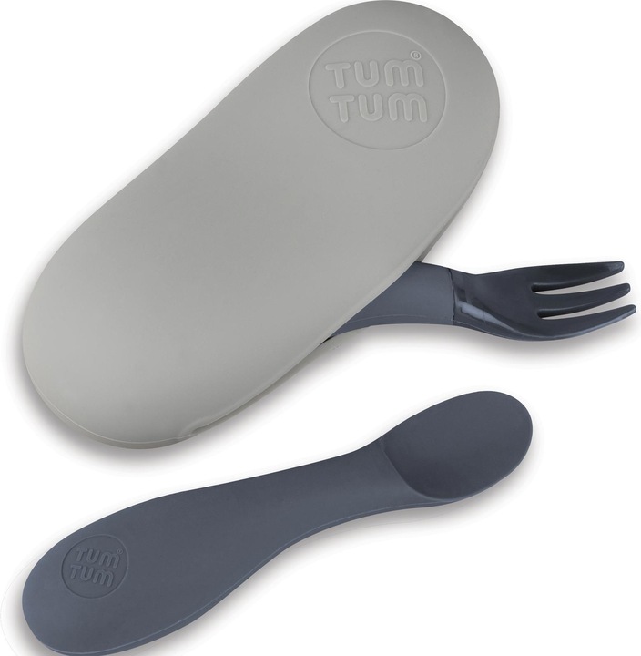 Actual product image Tum Tum Eating cutlery with box