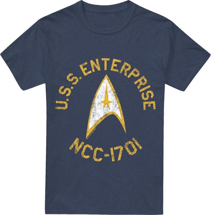 Actual product image Unisex Adult Collegiate T-Shirt (M)