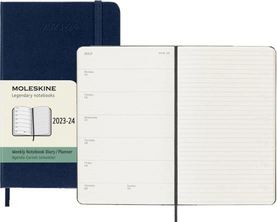 Produktbild Moleskine Schüleragenda Hard Cover Weekly Notebook (9 x 14 cm, Harter Einband, Englisch)