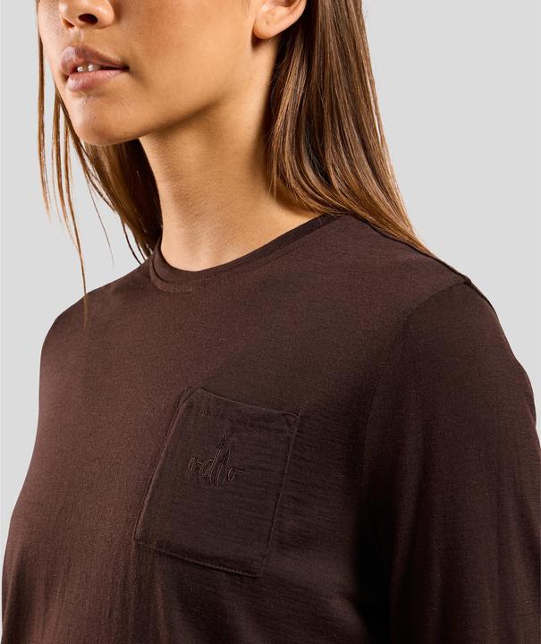 Immagine prodotto Odlo Maglietta girocollo l/s MERINO 200 POCKET (S)