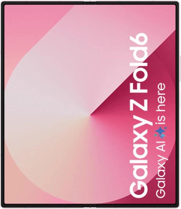 Produktbild Samsung Z Fold 6 5G 1TB Pink (1000 GB, Pink, 7.60", Dual SIM, 5G)