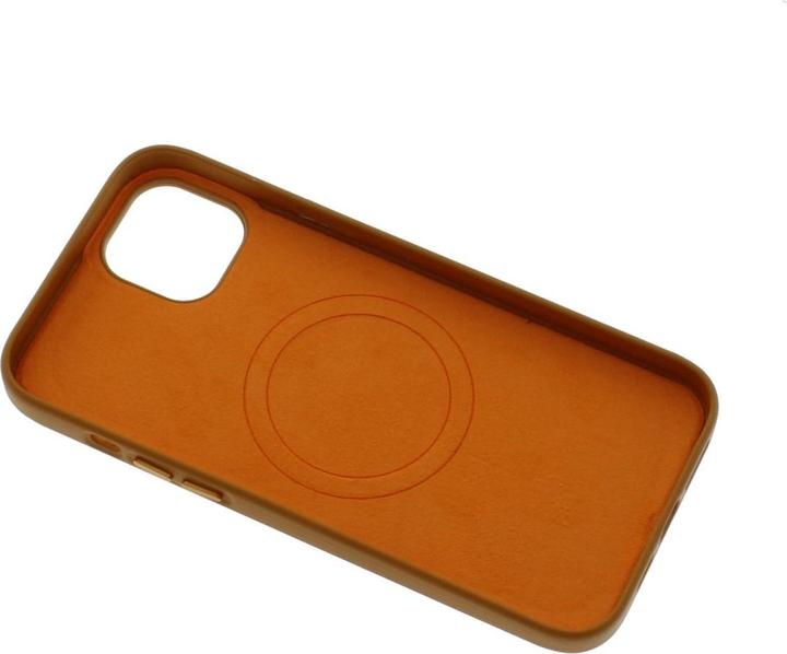 Produktbild MobileParts iPhone 14 Leder Case - MagSafe - Braun (Apple iPhone 14)