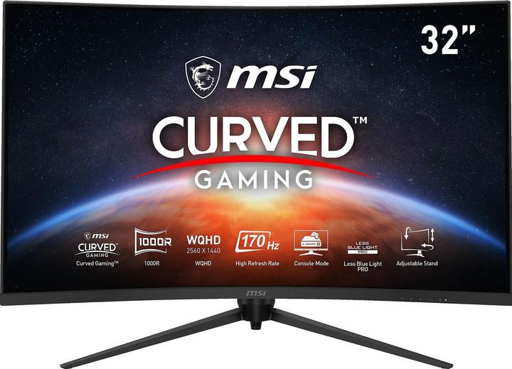 Image du produit MSI Optix G321CQPDE E2 (2560 x 1440 pixels, 31.50")