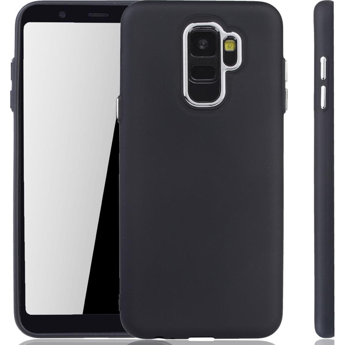 König Design Handyhülle für Samsung Galaxy A6 (2018) Schutzcase Backcover Bumper Etui Schwarz (Samsung Galaxy J6 (2018))...