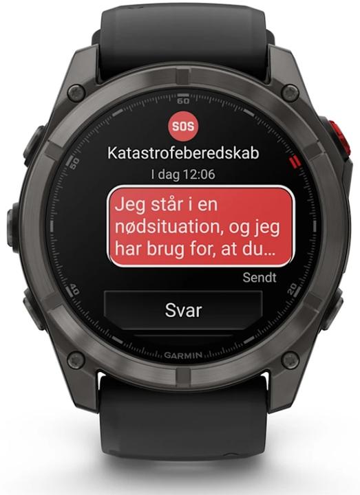 Image du produit Garmin fēnix® 8 Pro 51mm DLC Titane (51 mm)