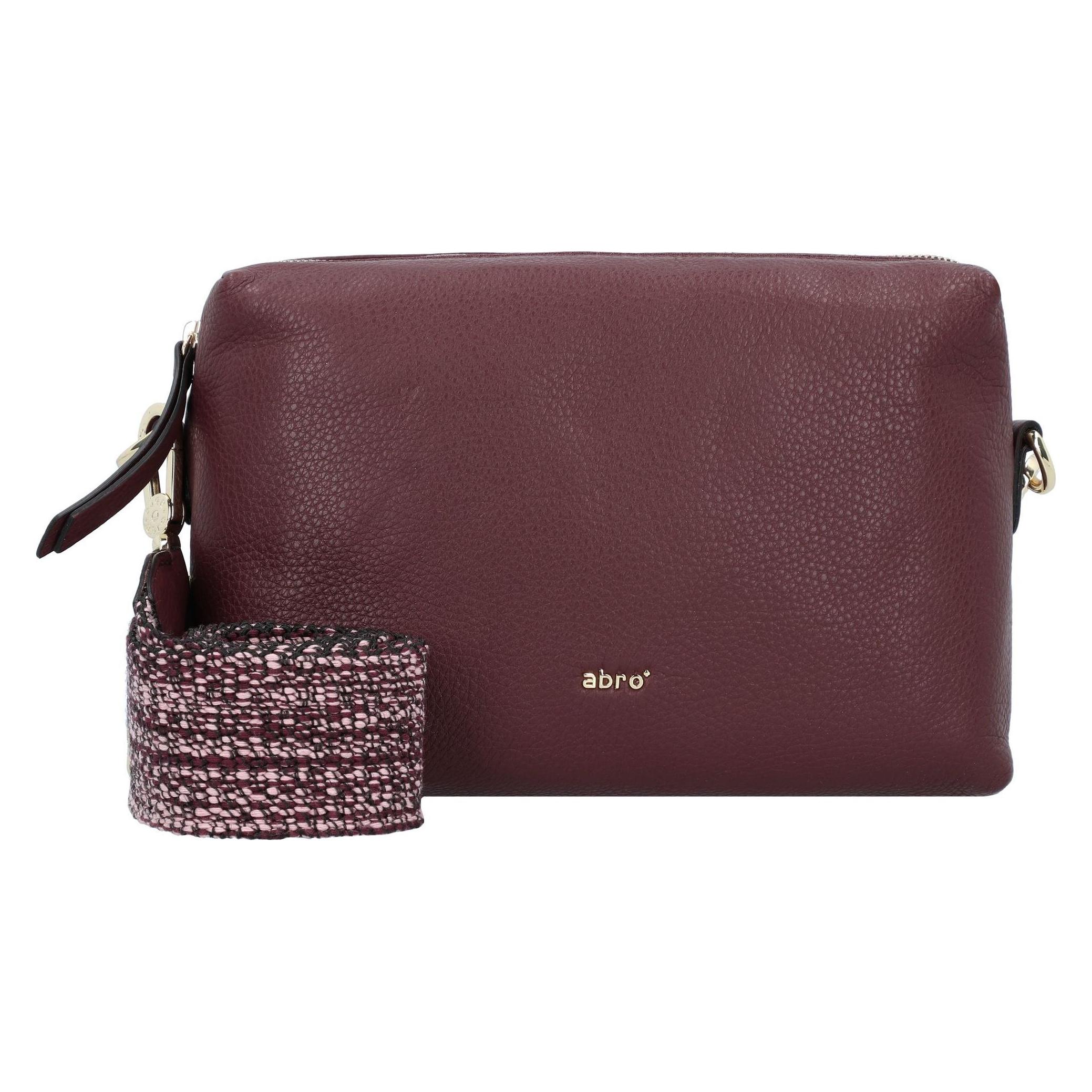 Abro, Damen, Handtasche, Kaia Umhängetasche Leder 22.5 Cm, Rot