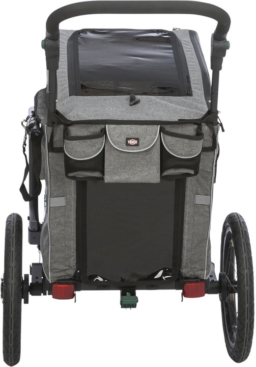 Image du produit Trixie Kit de conversion Jogger pour remorque de vélo, Gris/Salbei (Chien, Réflecteurs)