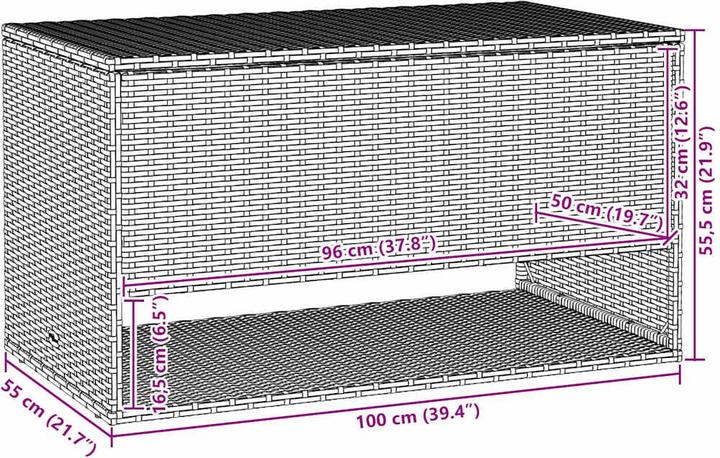 Actual product image vidaXL Kissenbox