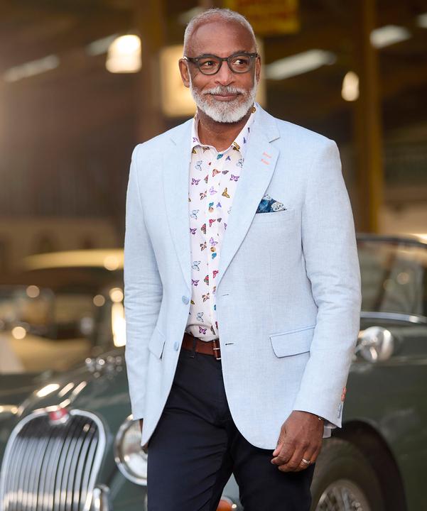 Produktbild Joe Browns Tonal Linen Herringbone Blazer (48)