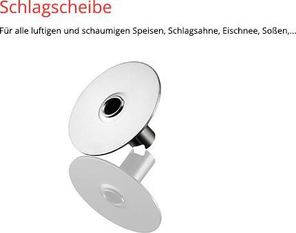 Actual product image Unold Impact disc
