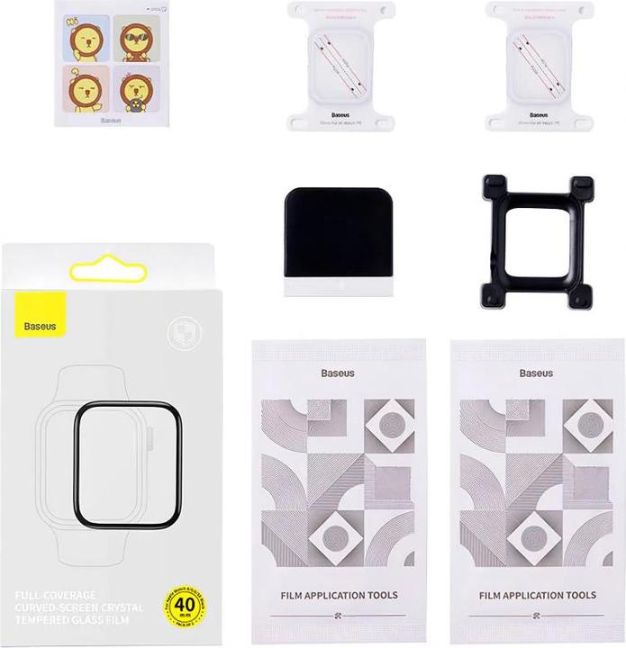 Produktbild Baseus 40mm Protective Film for AP Watch 4/5/6/SE/SE 2, Clear