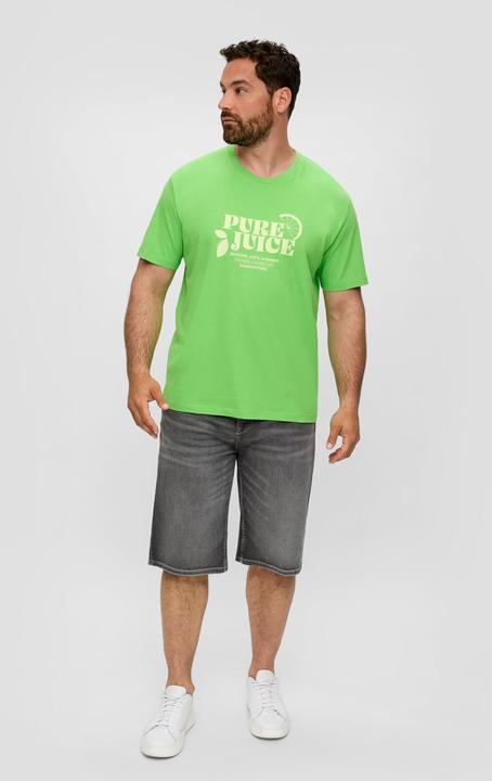 Immagine prodotto S.Oliver T-Shirt Baumwoll-T-Shirt mit Frontprint (XXL)