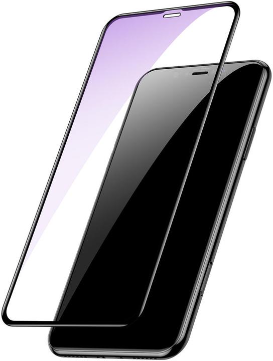Image du produit PhoneLook 3D Tempered Glass vitre de protection noir anti-lumière bleue S21 Ultra (1 pcs, Samsung Galaxy S21 Ultra 5G)