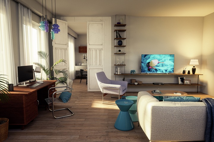 Image du produit Philips 65PUS7556/12 (65", LED, 4K, 2021)