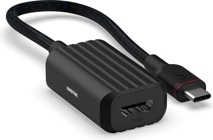 Image du produit Unisynk 10377 Adaptateur graphique USB Noir (HDMI, 5 cm)