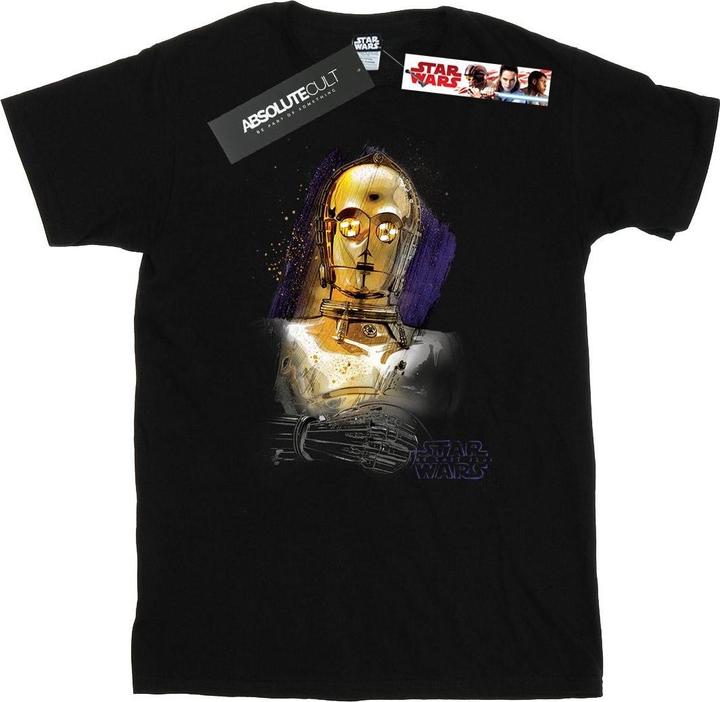 Image du produit Star Wars - T-shirt THE LAST JEDI C-3PO BRUSHED - Homme (3XL)